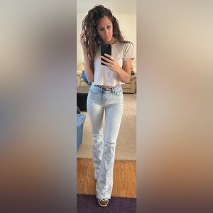 Vs pink xsmall crop top